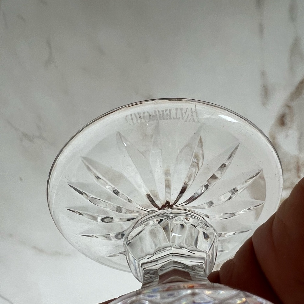 Waterford Lismore 6” Elegant Crystal Perfume Bottle EUC - Picture 3 of 4